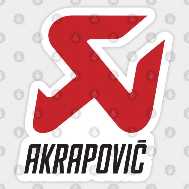 Akrapovic Exhaust Systems Sticker by tushalb